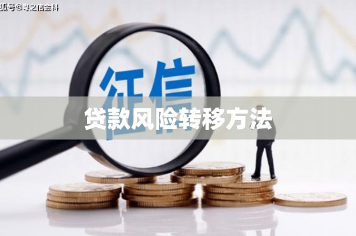 台北贷款风险转移方法