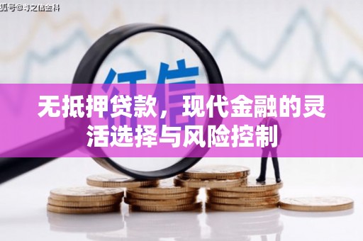 台北无抵押贷款，现代金融的灵活选择与风险控制