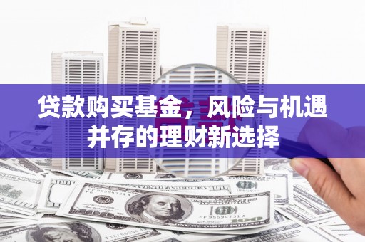 台北贷款购买基金，风险与机遇并存的理财新选择