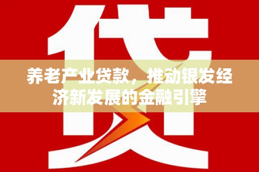 台北养老产业贷款，推动银发经济新发展的金融引擎