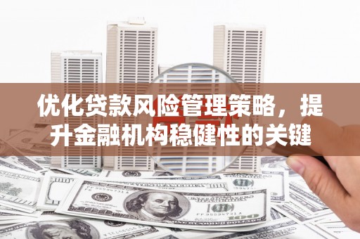 台北优化贷款风险管理策略，提升金融机构稳健性的关键