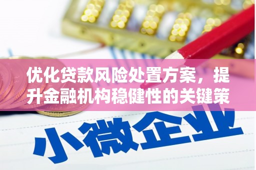 台北优化贷款风险处置方案，提升金融机构稳健性的关键策略