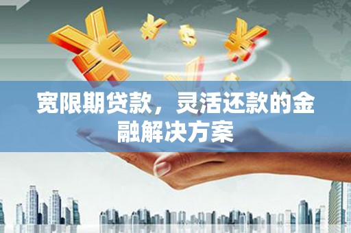 台北宽限期贷款，灵活还款的金融解决方案