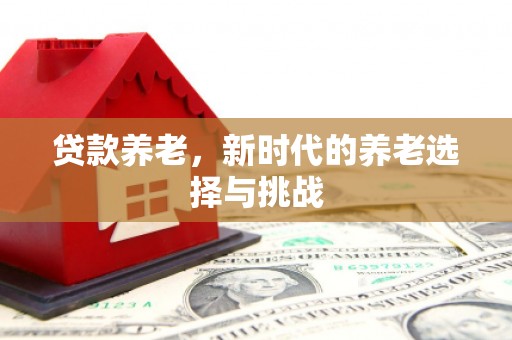 台北贷款养老，新时代的养老选择与挑战