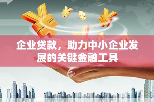 台北企业贷款，助力中小企业发展的关键金融工具