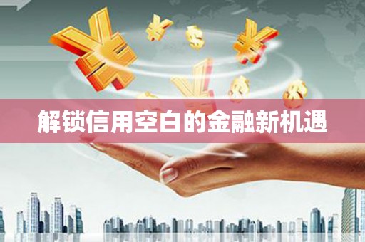 台北解锁信用空白的金融新机遇