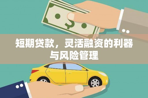 台北短期贷款，灵活融资的利器与风险管理